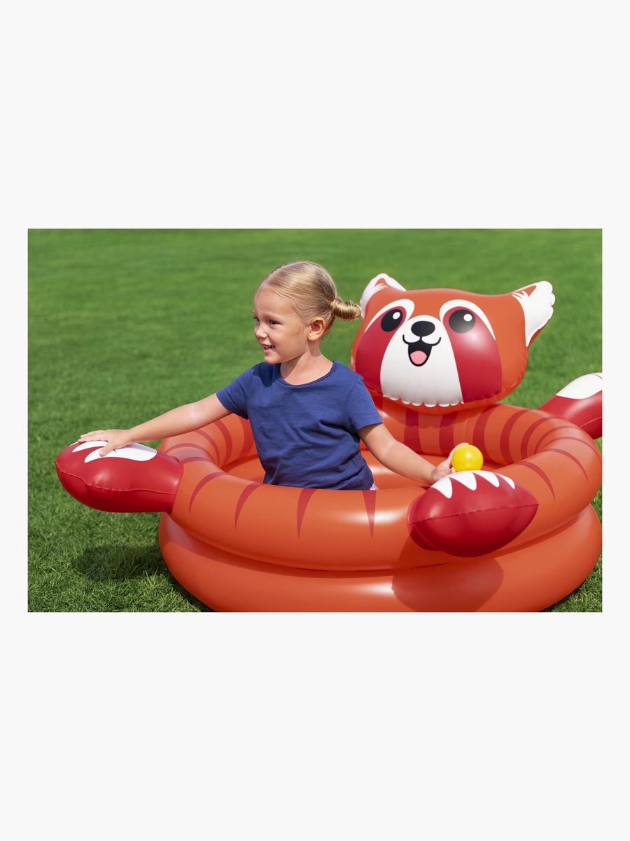 Red Panda Inflatable Ball Pit
