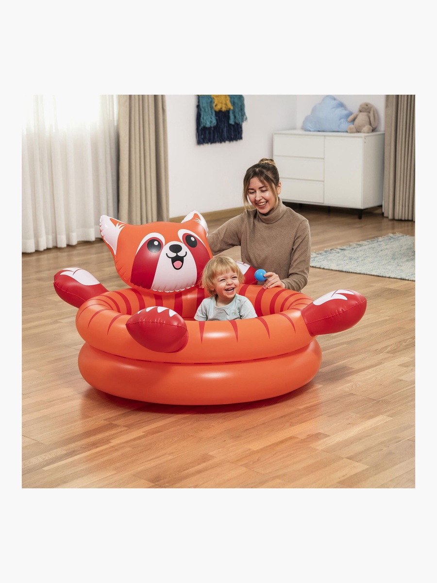 Red Panda Inflatable Ball Pit