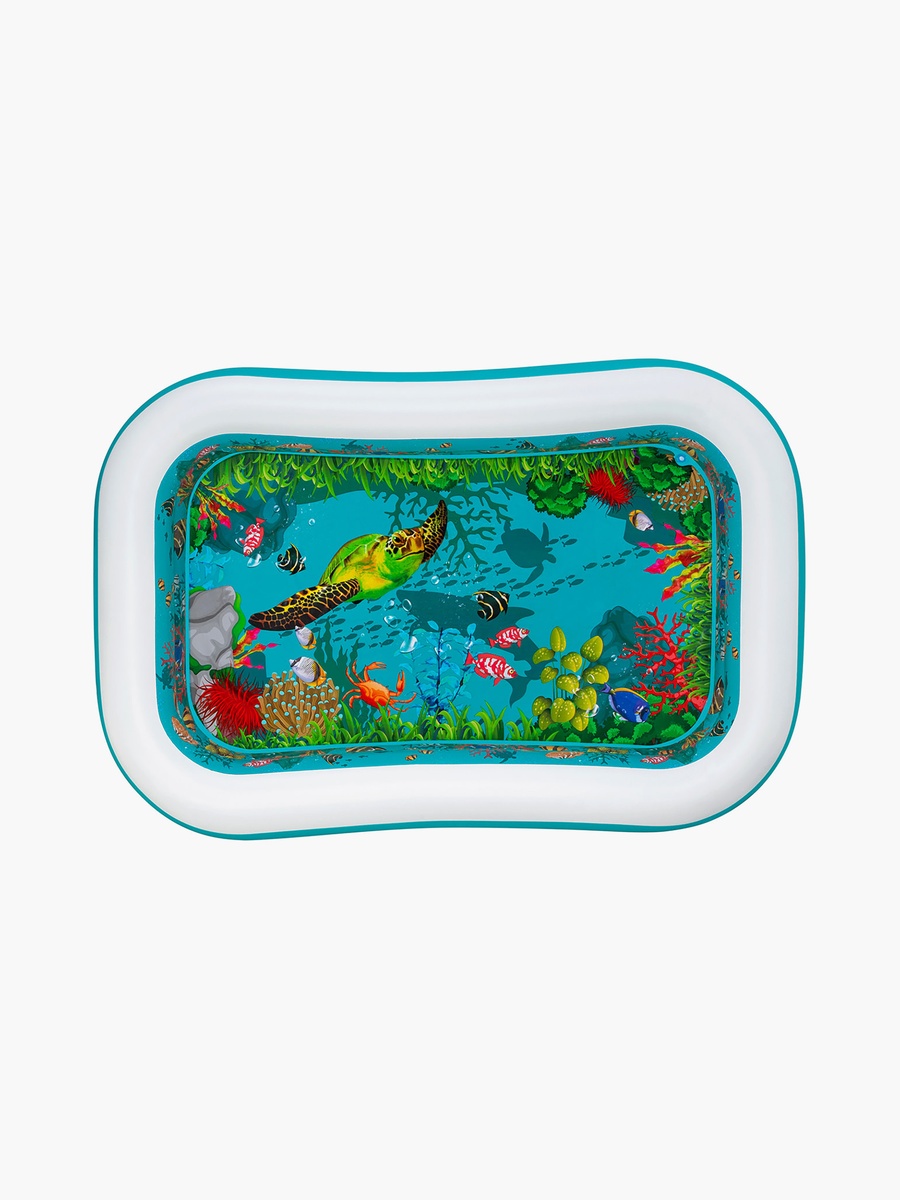 3D Undersea Adventure Family Pool - 262x175x51 cm