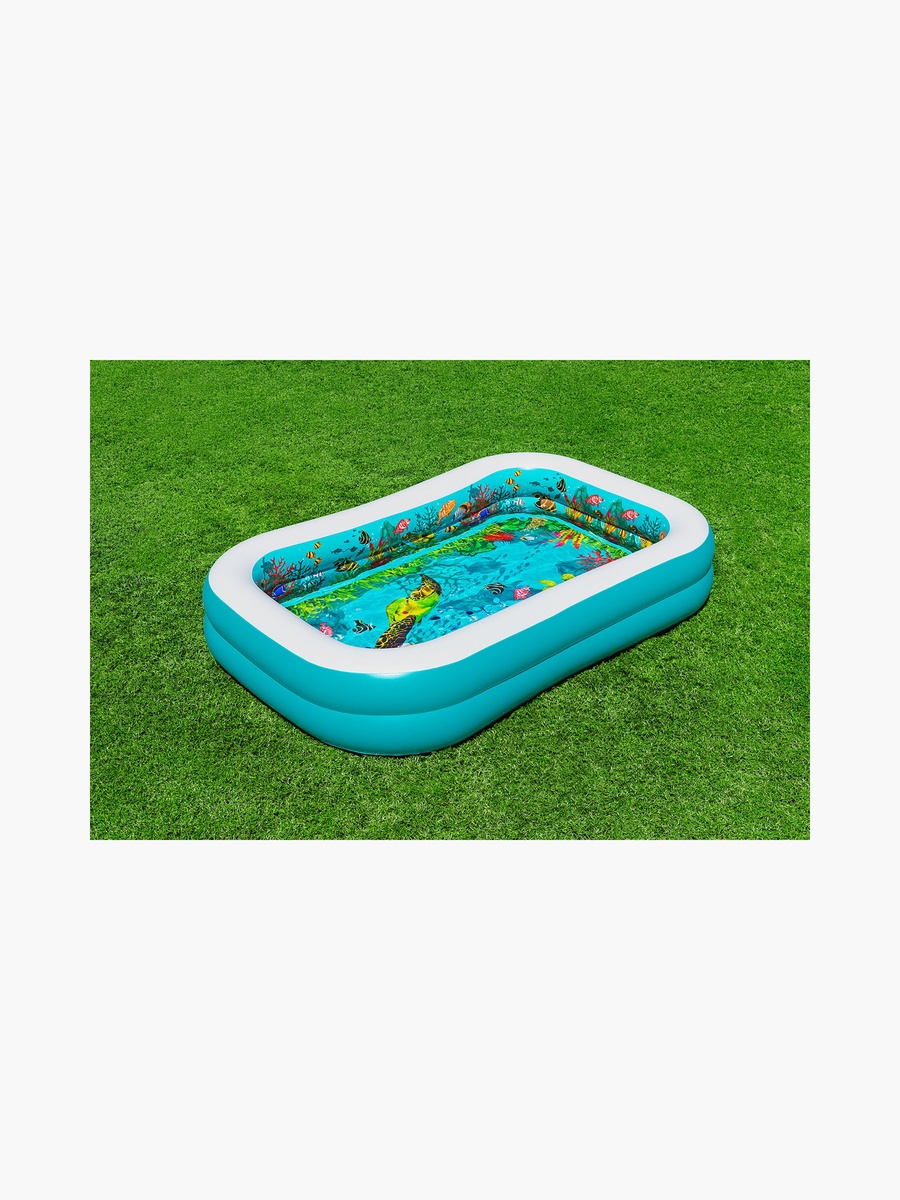 3D Undersea Adventure Family Pool - 262x175x51 cm