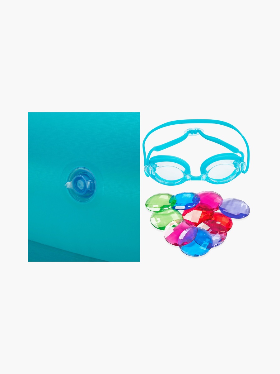 3D Undersea Adventure Family Pool - 262x175x51 cm