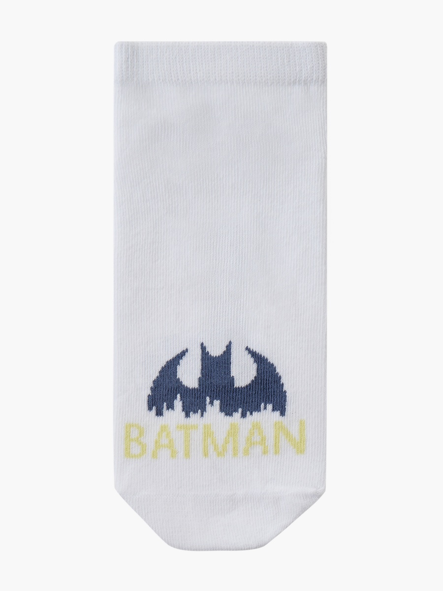 Pack of 3 Boys Socks with Batman Print
