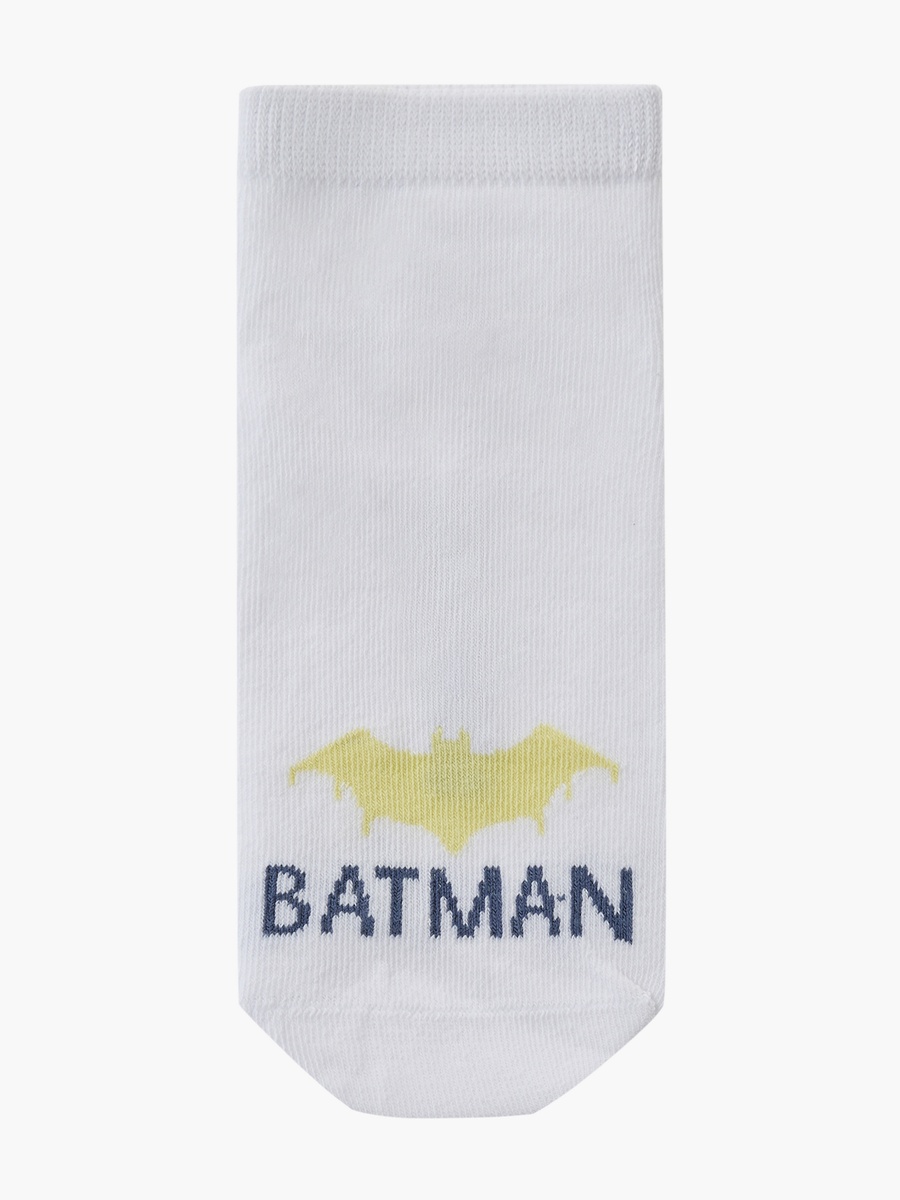 Pack of 3 Boys Socks with Batman Print