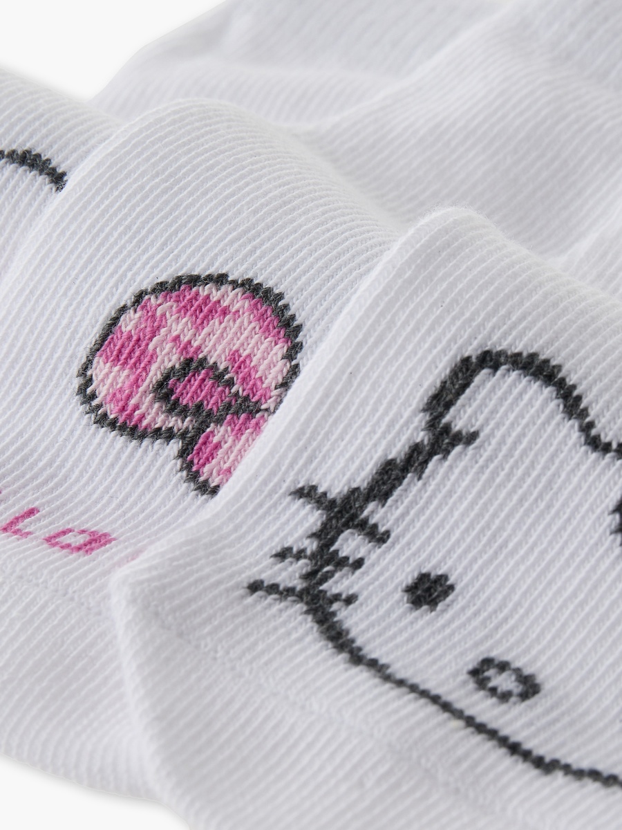 Pack of 3 Girls Socks with Hello Kitty Print