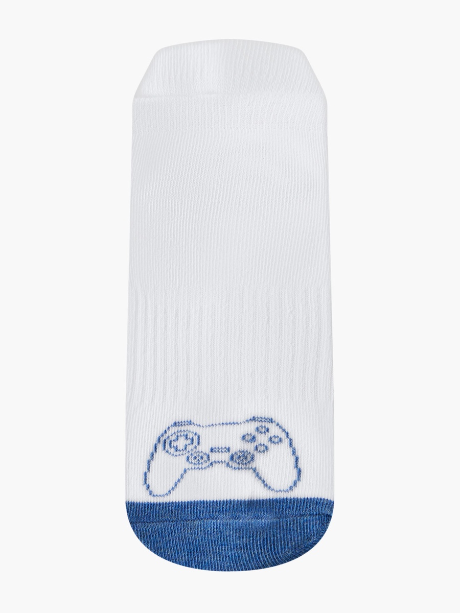 Pack of 3 Boys Socks with Varsity Print