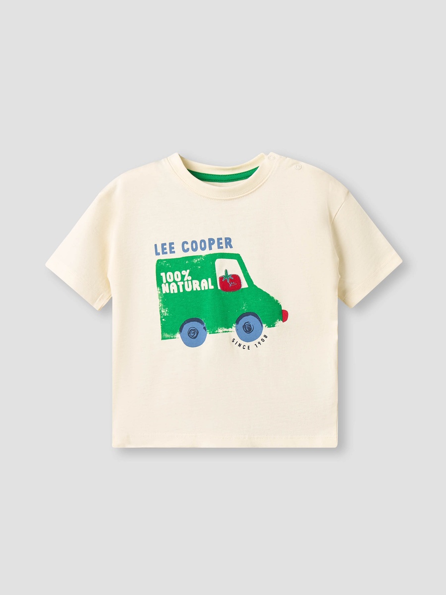 Crew Neck Short Sleeves T-Shirt and Shorts Set with Graphic Print