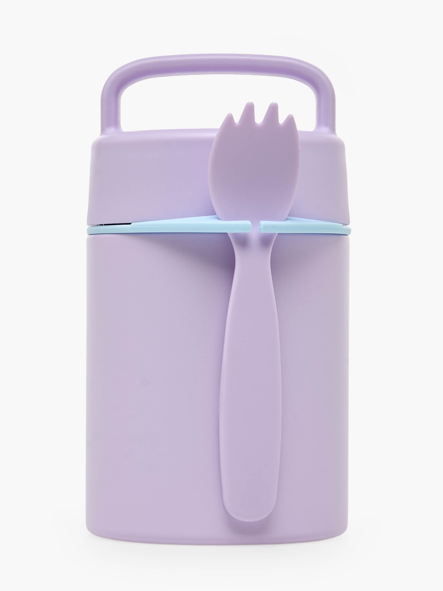 Solid Lunch Box with Fork