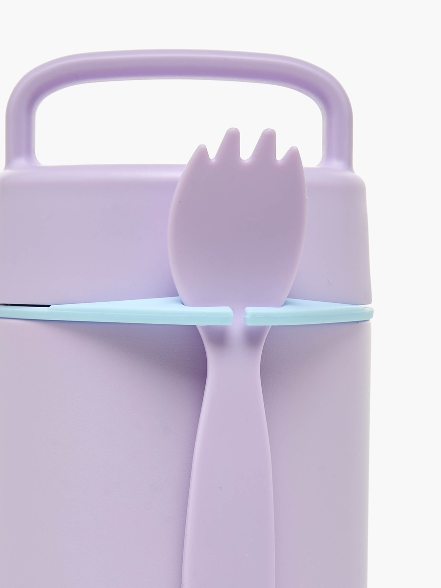 Solid Lunch Box with Fork