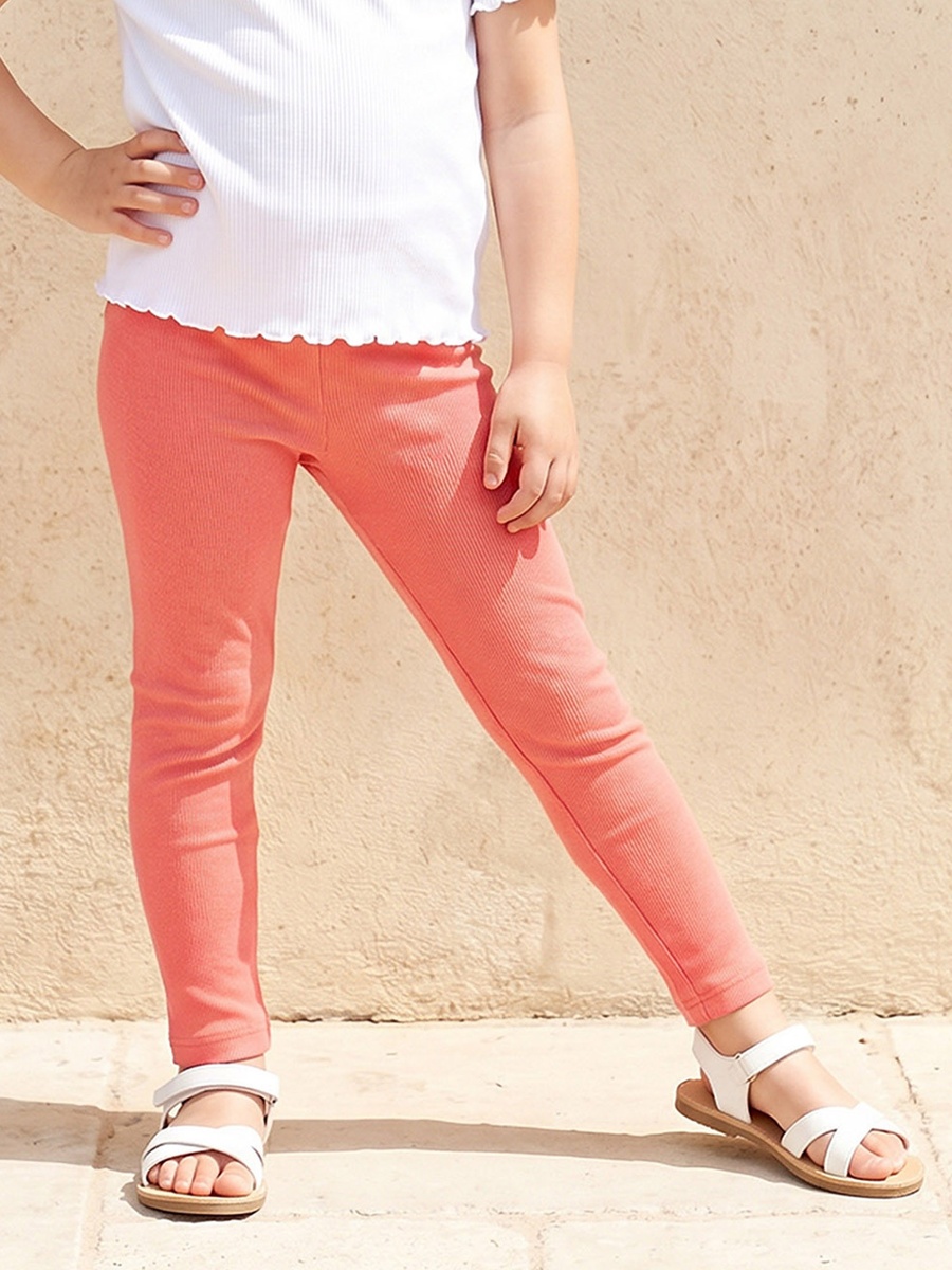 Pack of 2 Leggings with Elasticated Waist