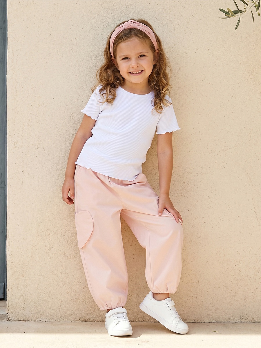 Elasticated Waistband Joggers with Pockets