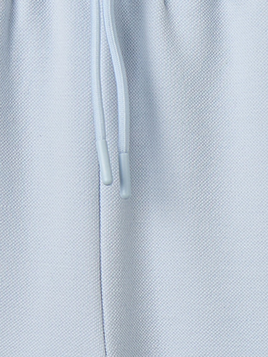 Elasticated Drawstring Closure Track Pants with Piping Detail