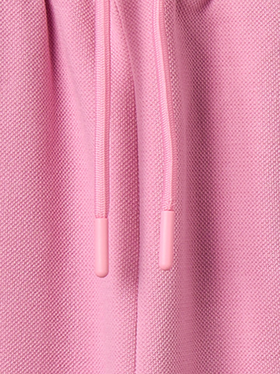 Elasticated Drawstring Closure Track Pants with Piping Detail