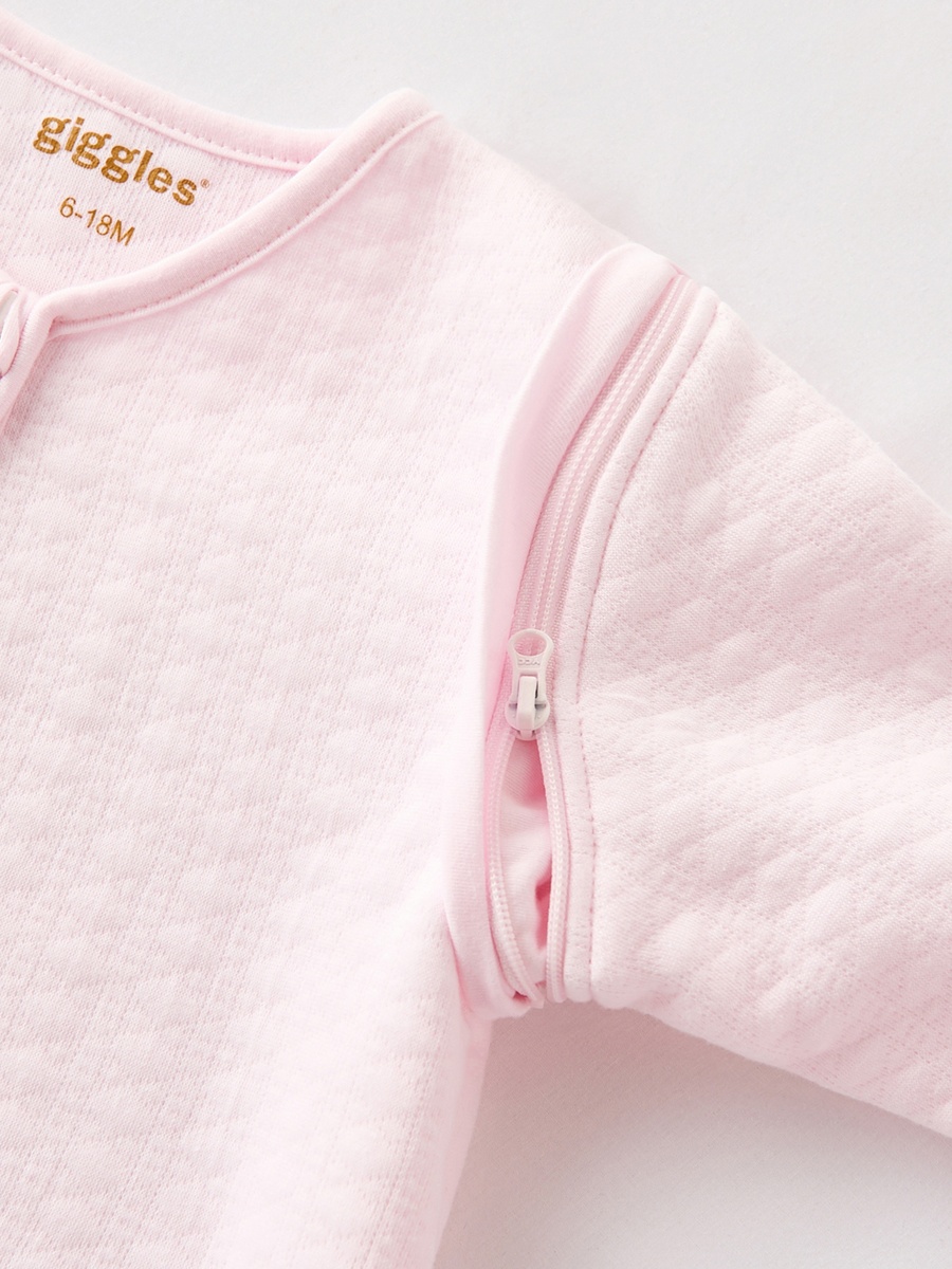 Cotton Sleeping Bag with Removable Sleeves, 70 cm