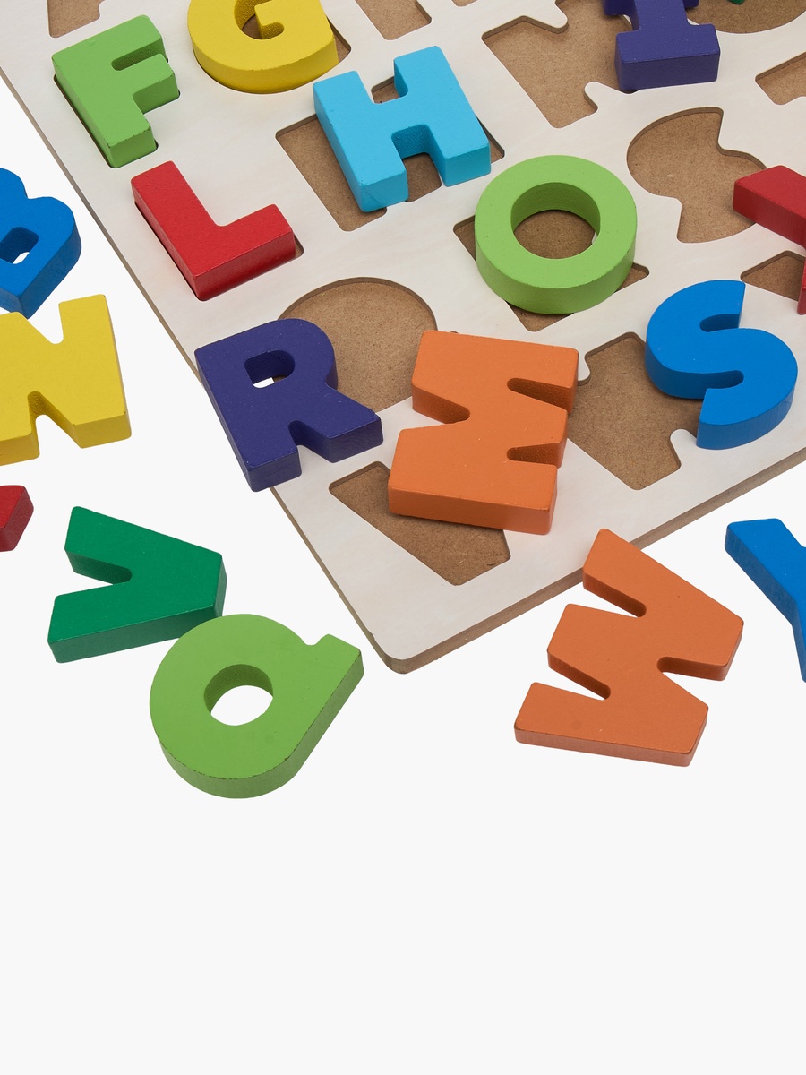 3D Alphabet Puzzle Playset