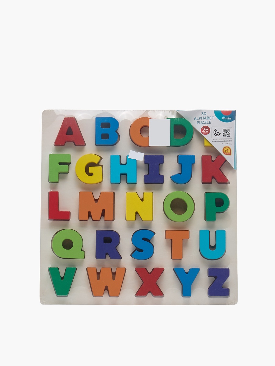 3D Alphabet Puzzle Playset