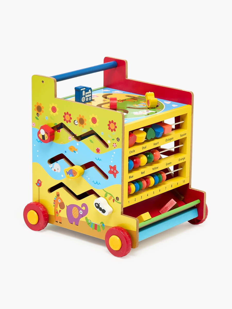 8-in-1 Activity Learning Cart Playset