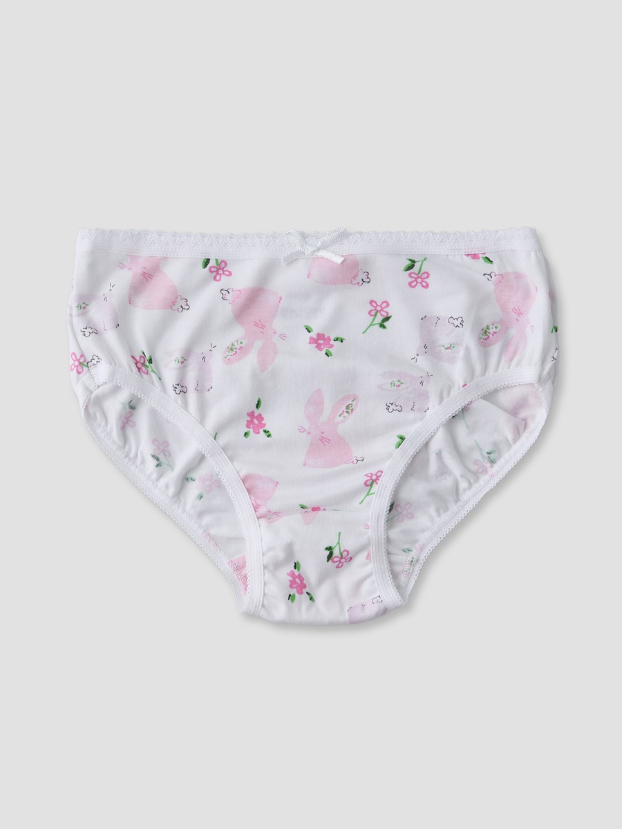 Pack of 5 Cotton Briefs with Assorted Print