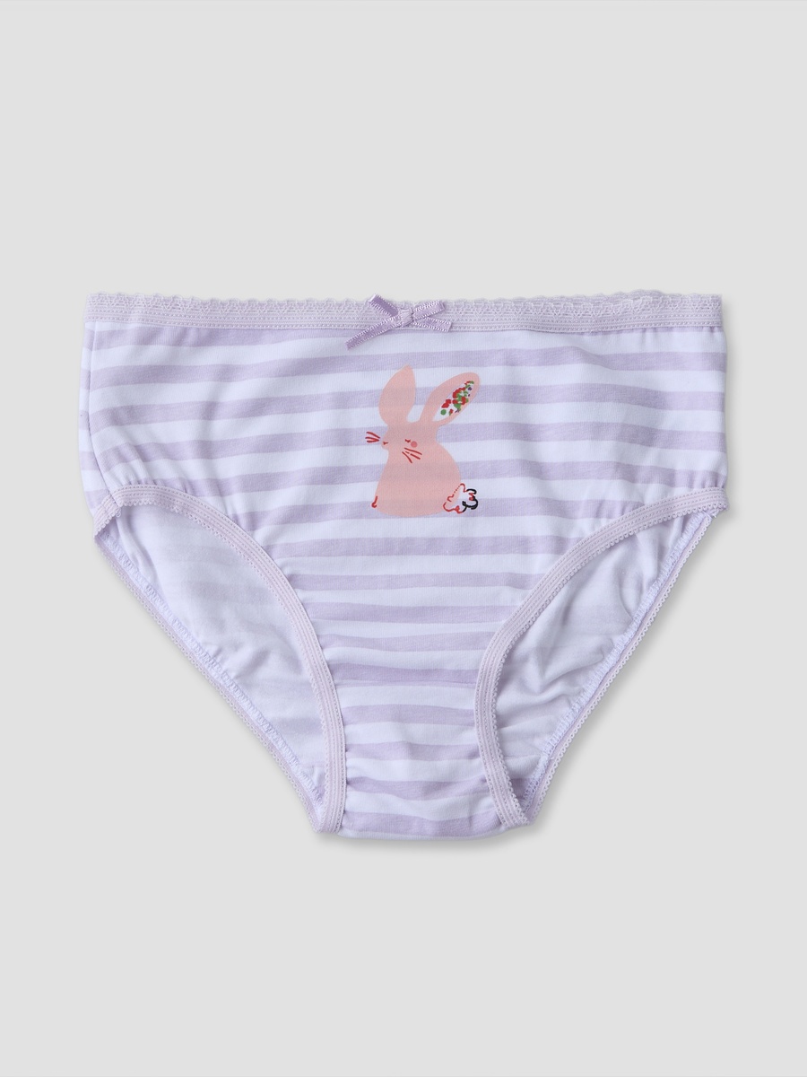 Pack of 5 Cotton Briefs with Assorted Print