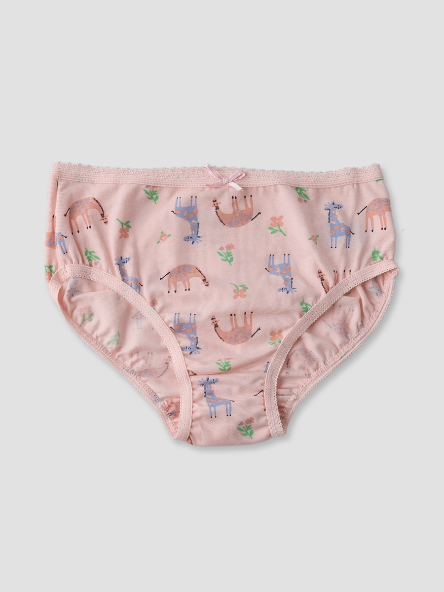 Pack of 5 Cotton Briefs with Assorted Print