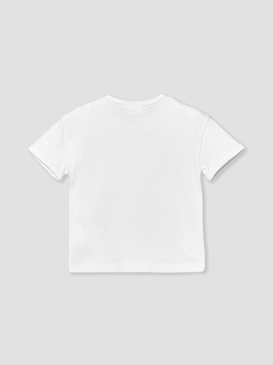 Henley Neck Short Sleeves T-Shirt with Chest Pocket
