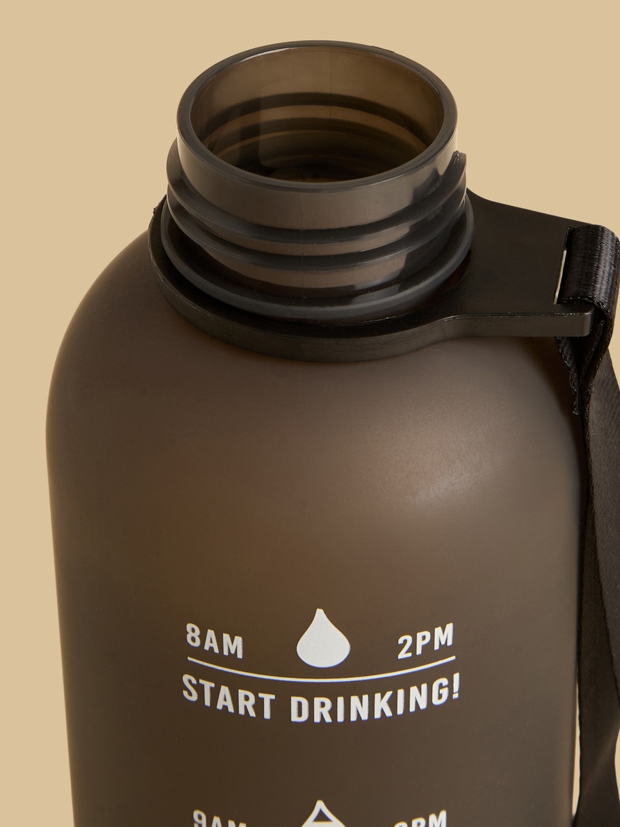 Typographic Print Water Bottle - 1 L