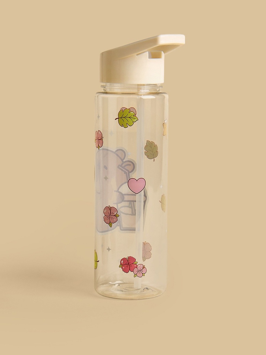 Capybara Print Water Bottle