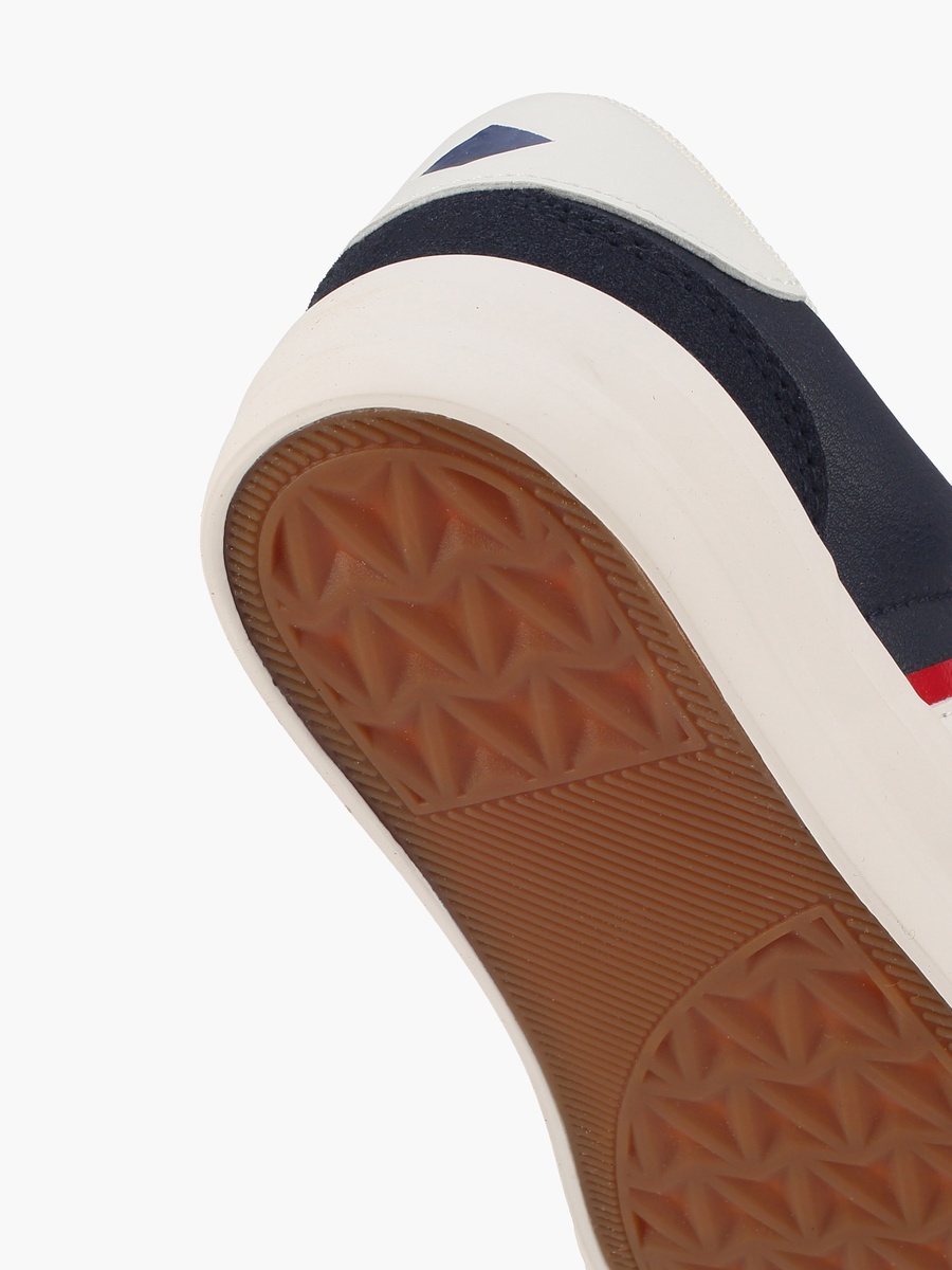 Boys Logo Print Lace-Up Ankle Sneakers