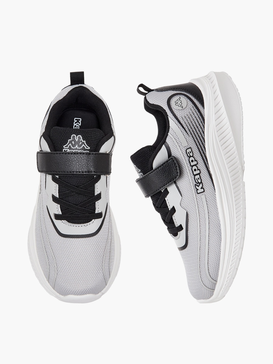 Boys Textured Hook and Loop Sports Shoes