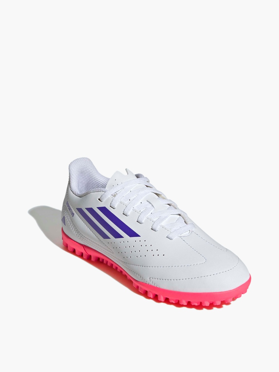 Boys Deportivo III TF Lace-Up Football Turf Shoes