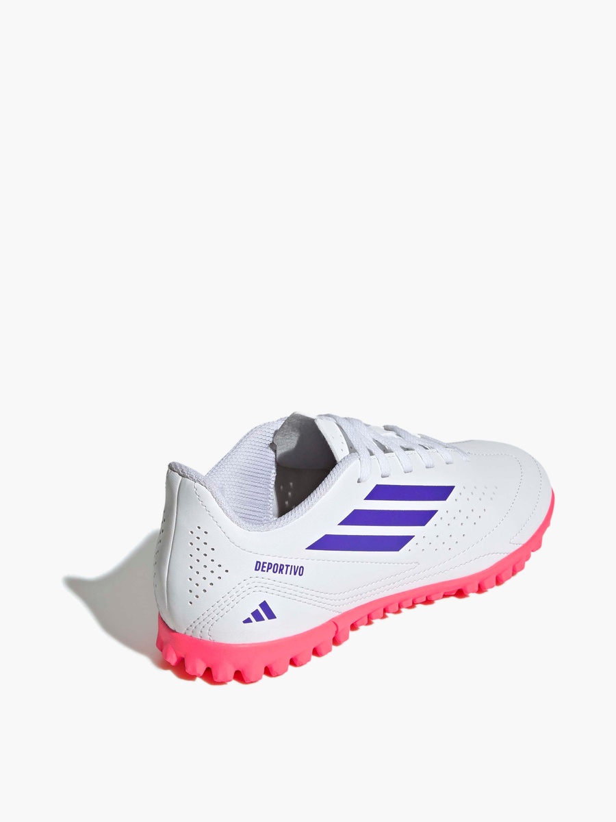 Boys Deportivo III TF Lace-Up Football Turf Shoes