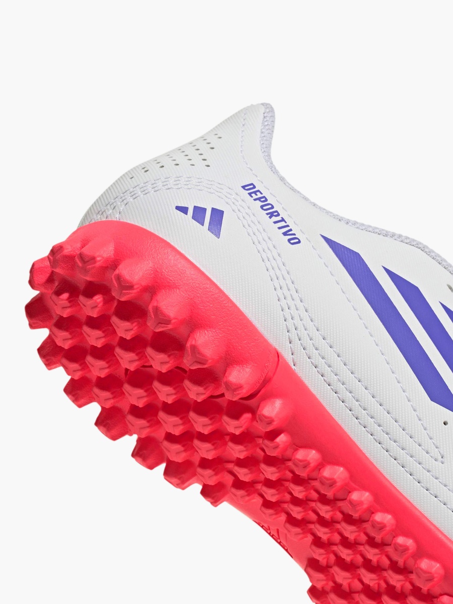 Boys Deportivo III TF Lace-Up Football Turf Shoes