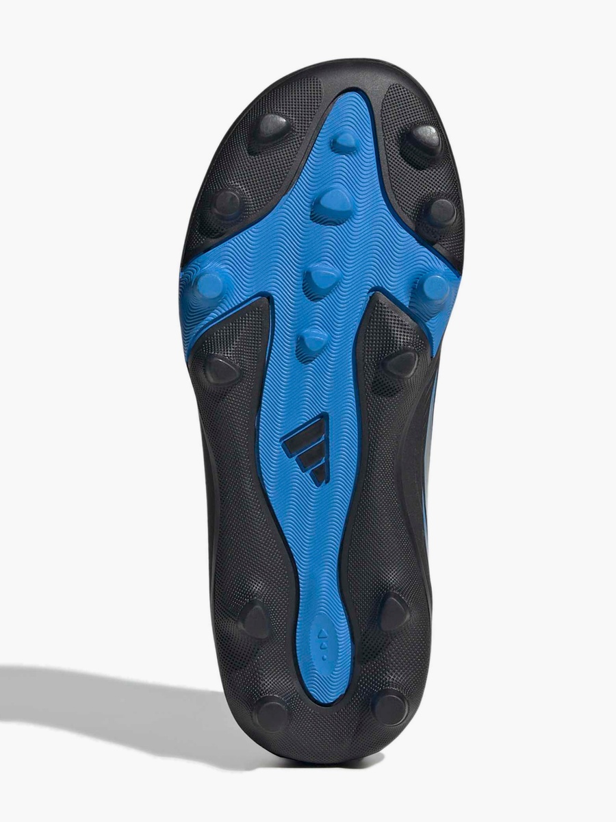 Boys F50 Hyperfast Club Hook and Loop Football Firm Ground Shoes