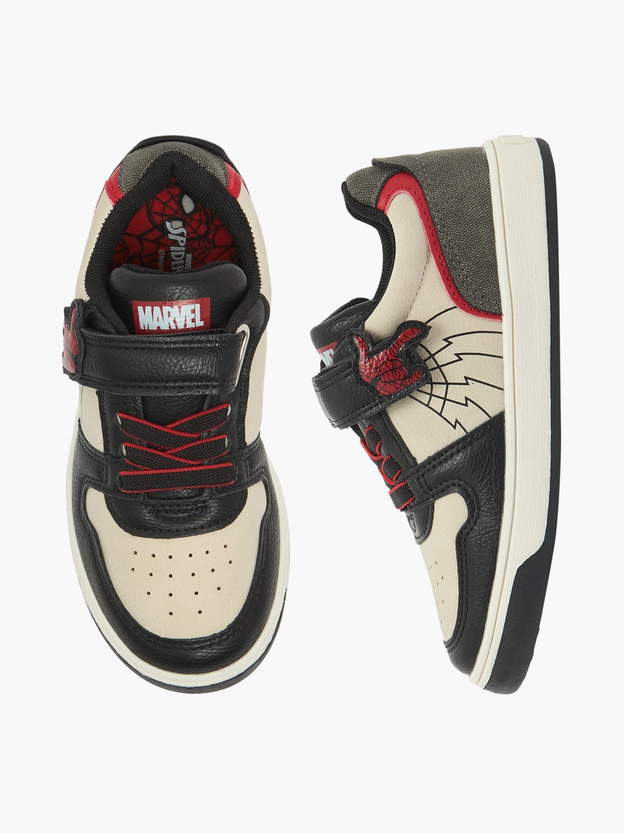 Boys Spider-Man Hook and Loop Ankle Sneakers