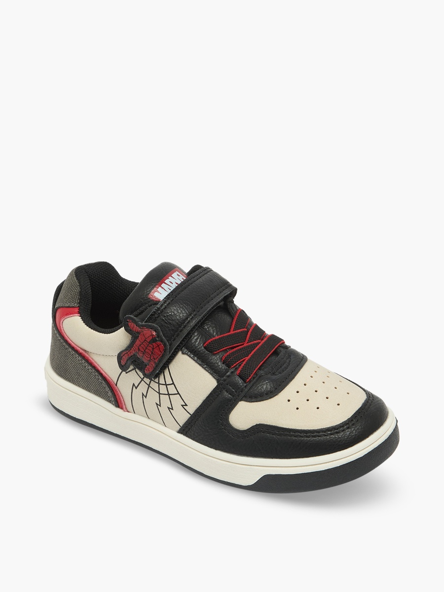 Boys Spider-Man Hook and Loop Ankle Sneakers