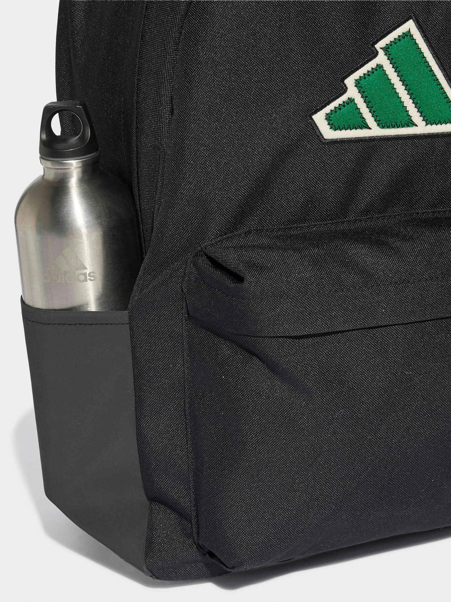 Logo Print Backpack with Padded Strap - 27 L