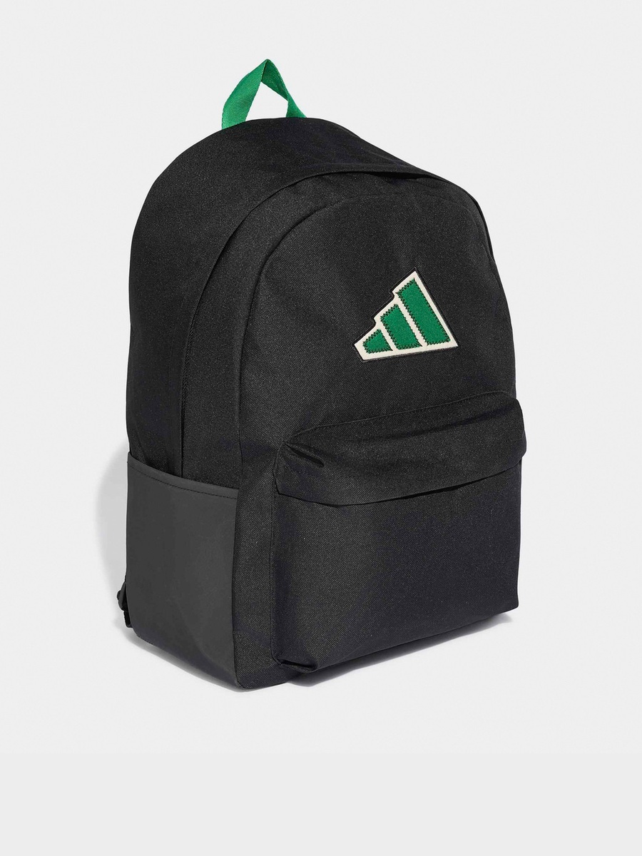 Logo Print Backpack with Padded Strap - 27 L
