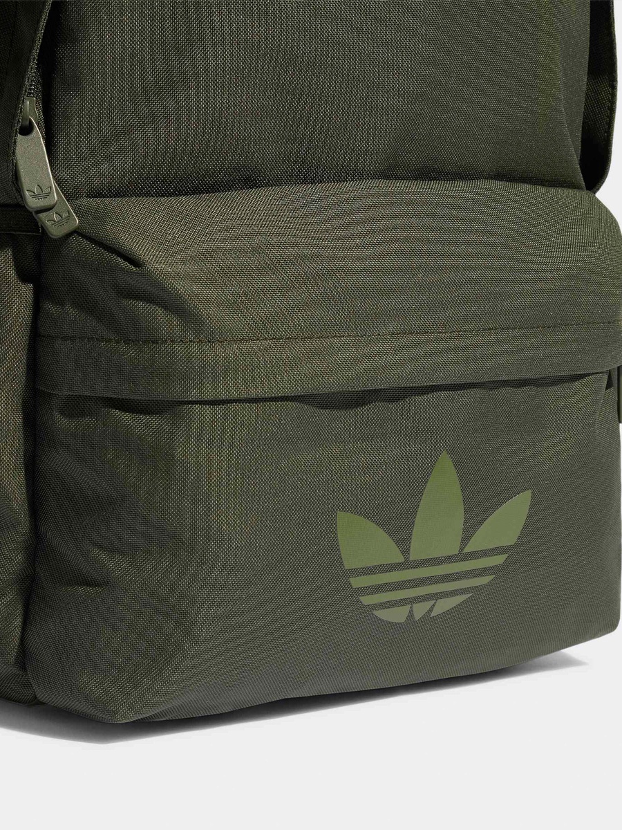 Logo Print Backpack with Padded Strap - 21 L