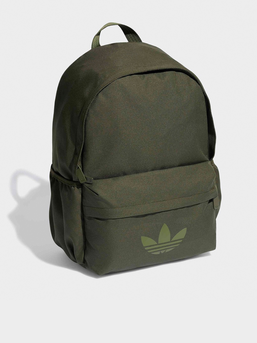 Logo Print Backpack with Padded Strap - 21 L