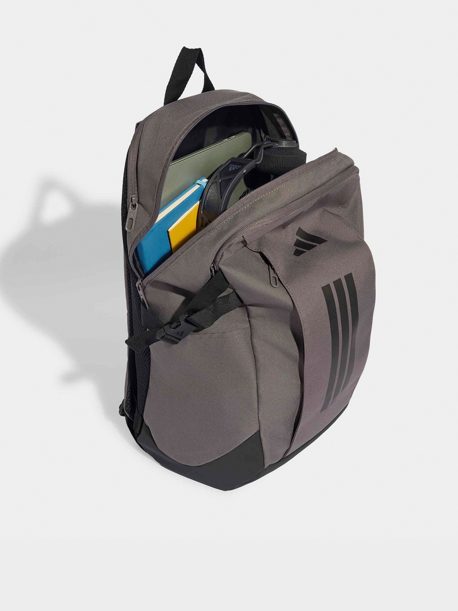 Logo Print Backpack with Padded Strap - 27 L