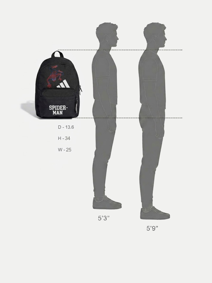 Spider-Man Backpack with Padded Backstraps - 12 L