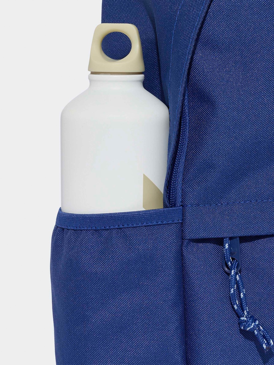 Logo Print Backpack with Pencil Pouch - 17 L
