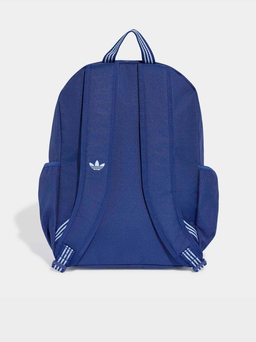 Logo Print Backpack with Pencil Pouch - 17 L