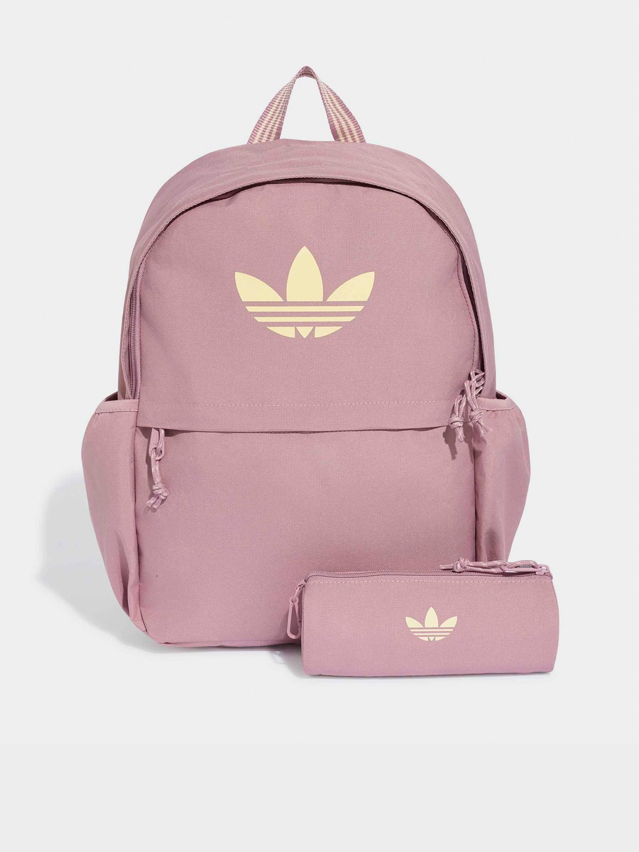 Printed Backpack with Pencil Pouch - 19 L