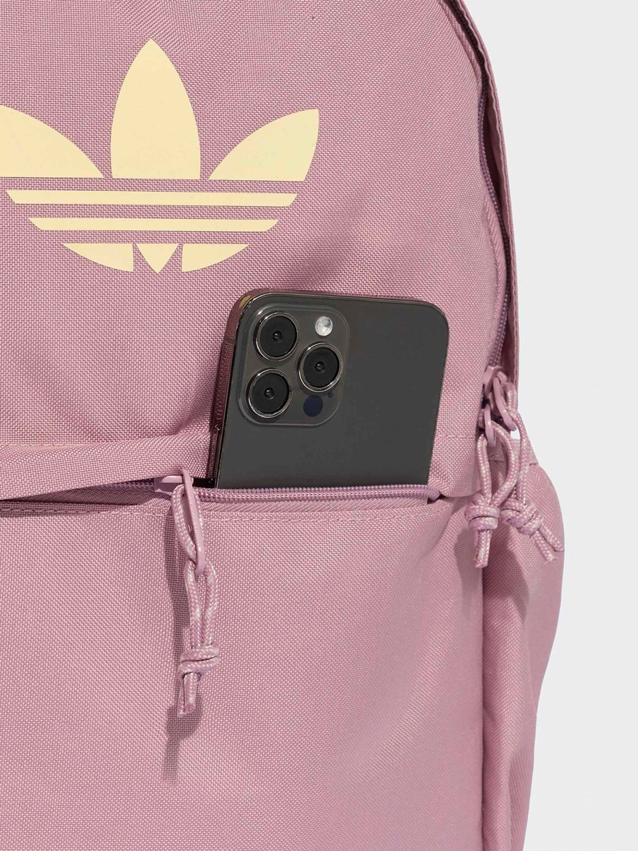 Printed Backpack with Pencil Pouch - 19 L