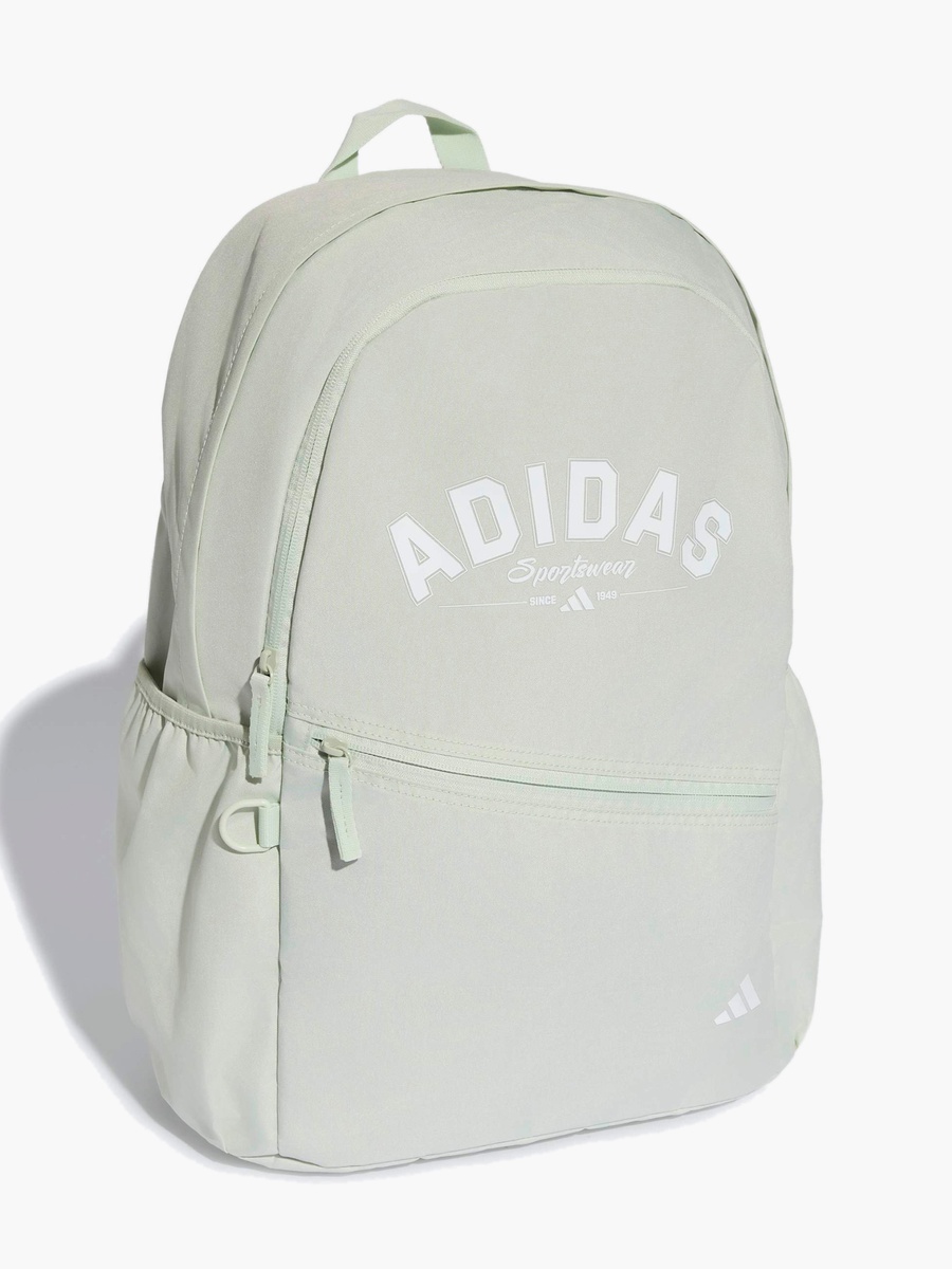 Logo Print Backpack with Padded Strap - 24 L
