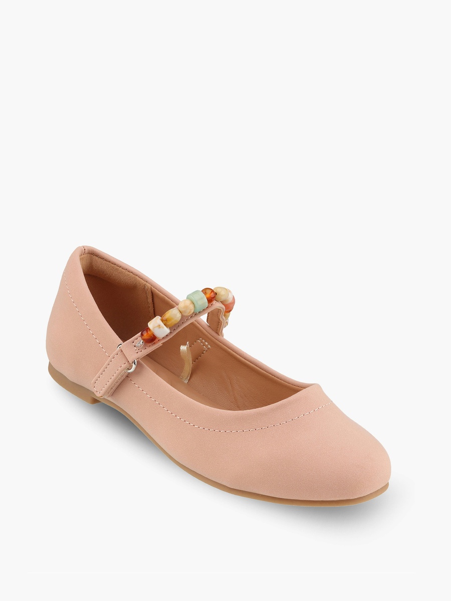 Girls Beaded Mary Jane Shoes