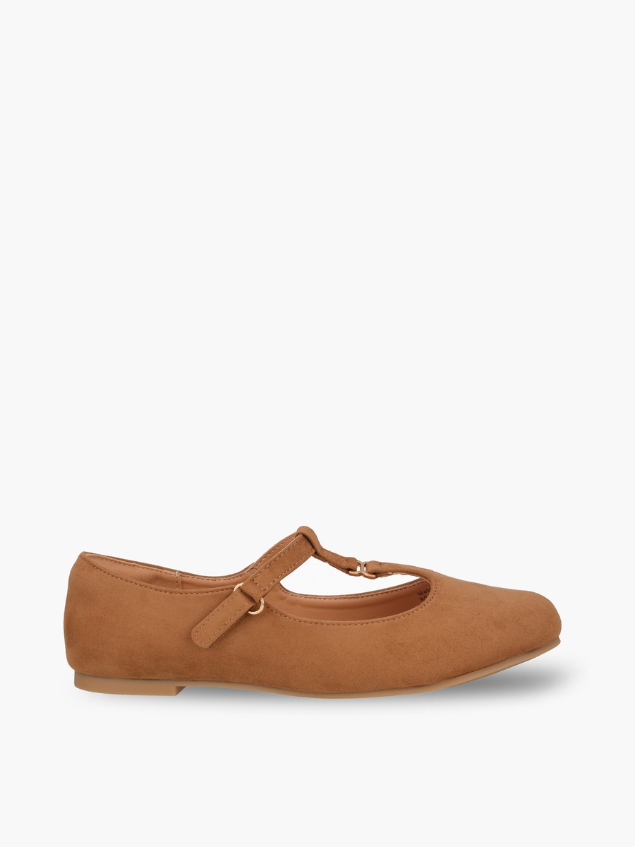 Girls Metallic Accent Mary Jane Shoes