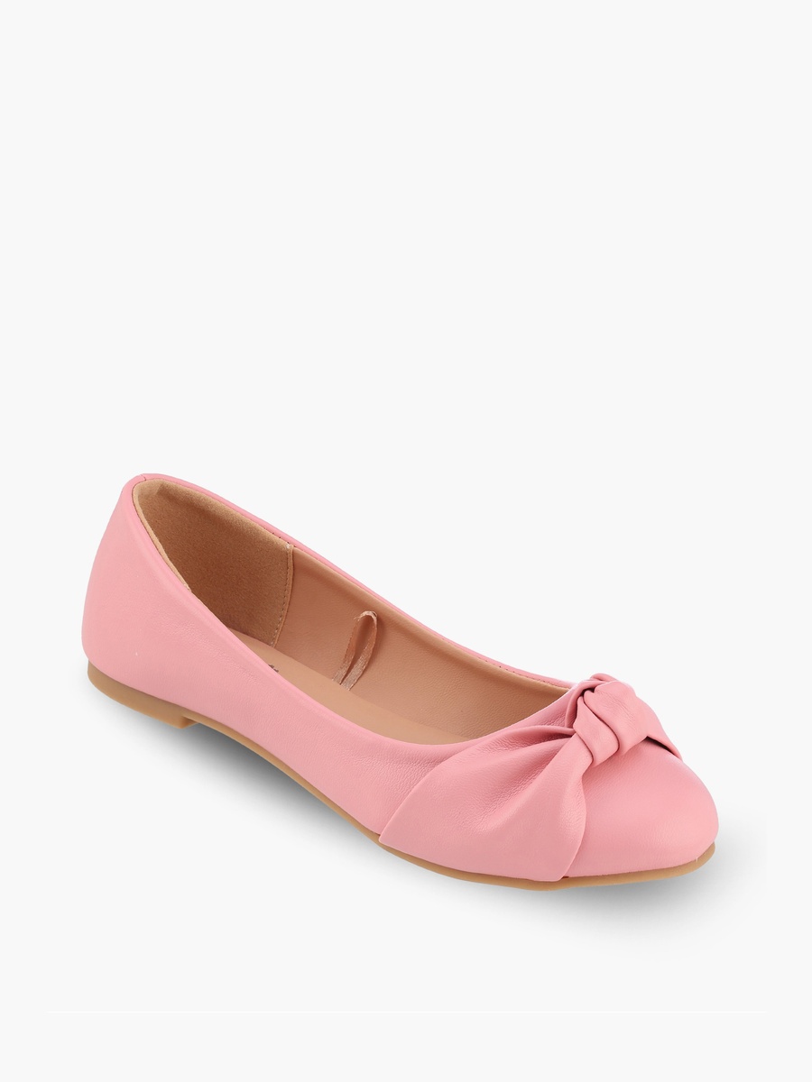 Girls Knotted Ballerina Shoes