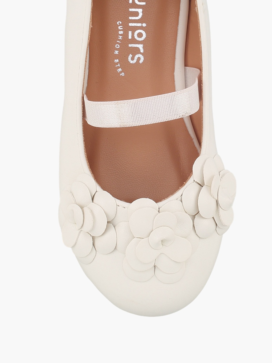 Girls Floral Ballerina Shoes