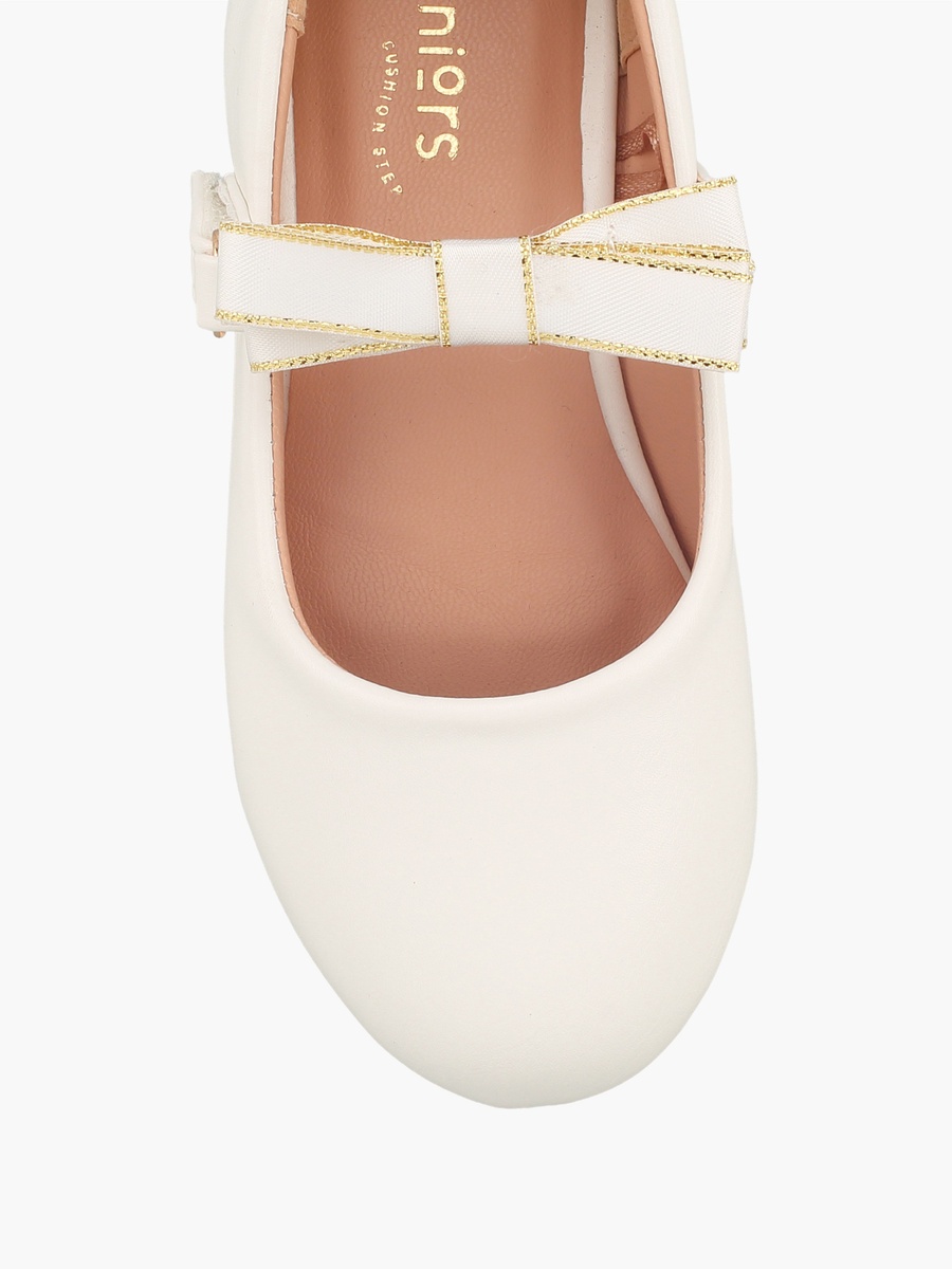 Girls Bow Accent Mary Jane Shoes
